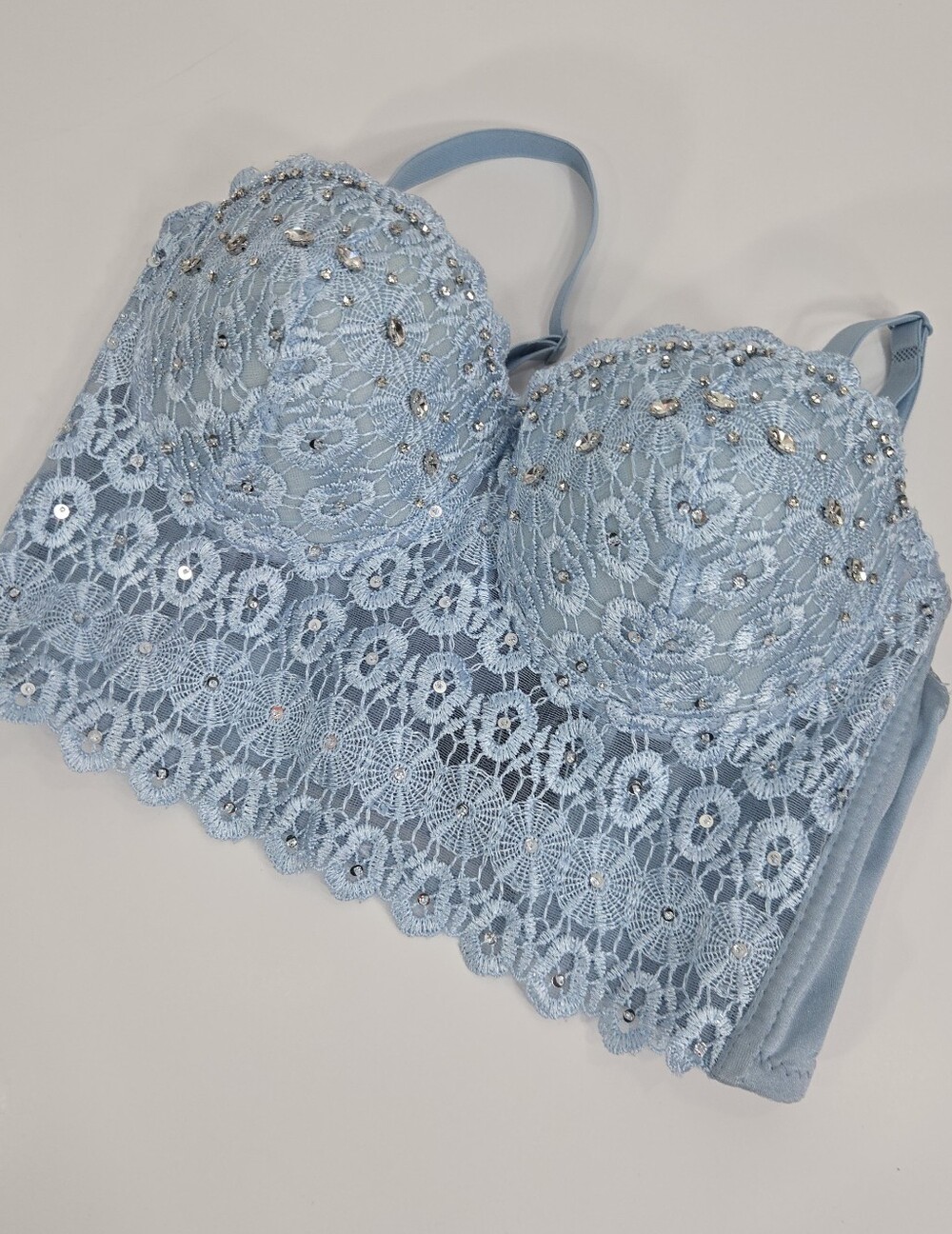 Windsor blouse lace studded bandeau